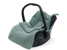 Jollein River Knit Ash Green vokelis automobilinei kėdutei, lopšiukui