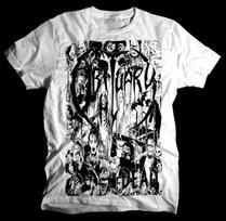 Obituary DEAD marškinėliai BALTI death metal grupė L gray