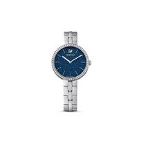 Swarovski Uptown Crystalline Delight Laikrodis Kvarcinis Mechanizmas Nerūdijančio Plieno Apyrankė Mėlynas Ciferblatas Moteriški laikrodžiai 5517790 Regular Watch Box,Blue Dial