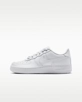 Air Force 1 LE Classic Retro-Style Trainers: Non-Slip, Durable, Versatile White Sneakers 36 balta