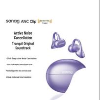 Sena ANC Clip True Wireless AI Translator Earbuds saulėlydžio violetinė spalva