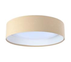 LED Lubinis šviestuvas SMART GALAXY LED/24W/230V Wi-Fi Tuya smėlio spalvos/balta + RC