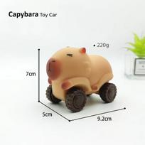 Transforming Kapybara Car Tpr Pull  Squeeze Stress Easing Fidget Kids Deformation Stretch Car Decompression Rally Pinching Car