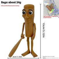 Tung New Tung Tung Sahur Tralalero Tralala Italian Brainrot Monster Fusion Edition Anime Action Figure Cartoon Ornament Gift Toy