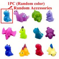 Dinosaur 1-24Pcs Cute Kawaii Squishies Mochi Squishy Toys Stress Easing Toys For Kids Boys Girls Animals Party Favors Birthday Gifts