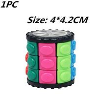 Magic 3D Corn Cube Tower Puzzle Speed Cube Wheel Rotating Game Cubos Cylindrical Toys For Children Educational Gifts