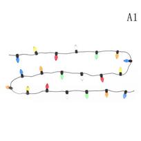 Vibrant 112 Multi-Colored 1 String Of Fake Lights Christmas Good Decoration Dollhouse Miniature Mini Furniture Accessories String Lights