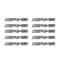 Aluminum Car Speaker Audio Badge Emblem Sticker For Mercedes Benz AMG Smart W205 C300 W203 W206 W108 W124 W126 W140 W168 W169