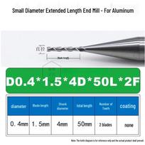 Lush Color Tungsten Steel Deep Groove Milling Cutter for Aluminum