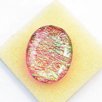 LAB-CREATED Mexican Monarch Opal 61.45 Ct CERTIFIED Oval Cut Loose Gemstone 32 mm įvairiaspalvis