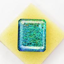 Multi- Color Monarch Opal Doublet 80.65 Ct Emerald Cut Flawless A++ Gemstone 30.1 mm įvairiaspalvis
