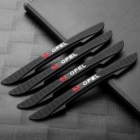 4Pcs For Opel Astra Insignia Corsa Zafira Antara Car Door Rearview Mirror Silicone Anti-Collision Bumper Protector Strip Sticker