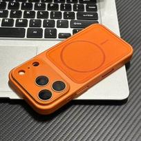Official Leather Magnetic Phone Case for For Iphone 17 11 12 13 14 1 16 Pro Max  Wireless Charge Protector Cover For iPhone 11