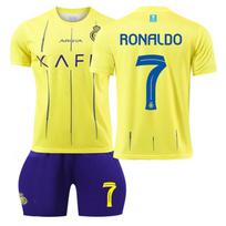 2324 Al Nassr home new No. 7 Cristiano Ronaldo jersey, 10 Mané jersey, yellow set, exclusively for foreign trade #16