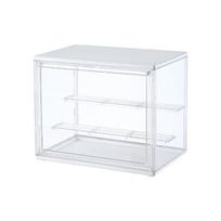 1pc 3-Layer Acrylic Clear Display Storage Box for Fingures Foldable Display Case for Figurines Dolls Action Figure Organizer box