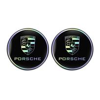 Porsche automobilio lazeriniai padėkliukai puodeliams, puodelių laikiklio kilimėlis, gėrimų laikiklio padėkliukas Cayenne, Panamera, Macan, Boxster, 911, Carrera-GT, 928 automobilių interjerui