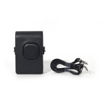 Retro Soft PU Leather Mini Camera Case Cover Shoulder Bag With Shoulder Strap For Instax Mini Liplay+ Instant Camera Case juoda