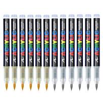 36 Colors Acrylic Paint Pens Brush Marker Pen for Rock Painting, Stone, Ceramic, Glass, Wood, Canvas ,DIY Art Supplies Drawing
