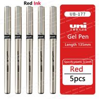 Uni UB-155/177 Gel Pen Stable Even Ink Output High-Tech No Smudging Waterproof Signature Pens, Japanese Office School Acsesories