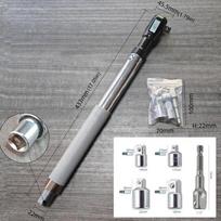 Cordless Electric Ratchet Wrench Wear Resist Electric Extension Wrench 2 In1 Lightweight Impact Extension Wrench Car Repair Tool