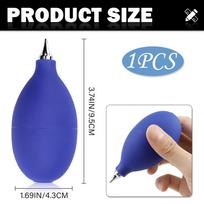 Rubber Bulb Air Pump Dust Blower Cleaning Cleaner for Keyboards Cell Phones Electronic Equipment Cleaning Tool Rubber Air Blower mėlyna