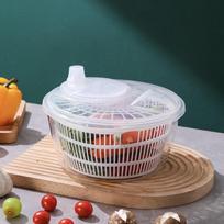 Large Capacity Manual Salad Spinner Plastic Salad Spin Dryer Vegetable Washer Dryer  Cooking balta