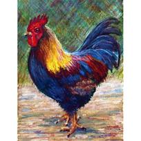 5D „pasidaryk pats“ deimantinis piešimas „Chicken Peck“ ryžių žemėlapis „Menas“ Deimantinis siuvinėjimas Kalnų krištolais Dekoracijos namams Round 20x30cm