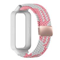 Dėklas+Pintas dirželis Xiaomi Smart Mi band 9 8 aktyviam sportui magnetinis Nailoninis apyrankė correa+Dangtelis Redmi band 3 2 priedai For Mi Band 8 active
