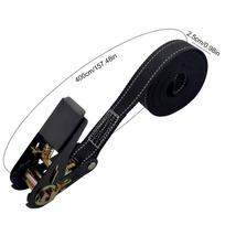 Cargo Strap Ratchet Tensioner Freight Car Fixed Tightener Tighten Rope For Luggage Goods Transportation Outdoor Ratchet Belt