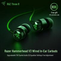Razer Hammerhead V3 laidinės ausinės į ausis žaidimams