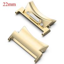 1Pair Quick Fit Connector for Samsung Galaxy Watch 7 6 5 4 40 44mm for Galaxy Watch6 Classic 47 46 43 Tainless Steel Adapter