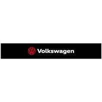 Automobilio priekinio stiklo lipdukai Atspindintys Automobilio tiuningo viniliniai lipdukai 3D lipdukai Volkswagen Golf-5 6 7 Lavida Polo Tiguan Passat juoda