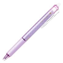 PILOT Frixion Ball Knock Design Series Ballpoint Checkered Purple Pen, Pattern, 0.5mm, (LFBK23EF-DBPUB) violetinė