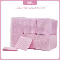 Lint-Free Magic Wipe Pads for Nail & Lash, Glue Bottle Nozzle Cleaning Cloths, Strong & Soft Non-Woven Cotton Pads for Manicure Tools, 1080pcs 1080pcs
