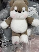 Cute New Cute Kawaii Alaskan Malamute Shiba Inu Running Puppy Fluffy Soft Plush Stuffed Animals Bedtime Companion Gift Bedroom Decor 45cm