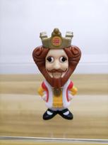 Burgers Genuine King Boy Girl Gifts Small Figurine Mouth Eyes Movable Model Toy Kids Play House Dolls For Kids Adults Children's Birthday Gift Holiday