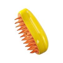 Rechargeable Shedding Hair Spray Hot Steam Easy Pet Grooming Brush for Cat, Dog