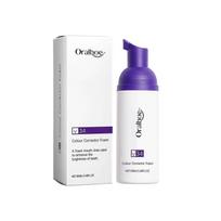 Oralhoe Purple Tooth Cleaning Mousse Cleaning Care Teeth Oral Care Tooth Stain Removal Gentle Tooth Cleaning Mousse