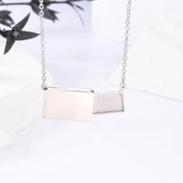 Women Personalized Locket Necklace Envelope Pull-Out Photo Pendant Exquisite Customized Picture for Wife, Mom, Girlfriend,Lover