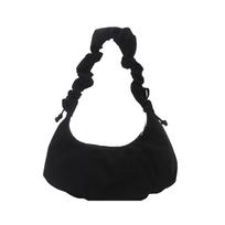 Wrinkled Texture Dumpling Bag Stylish Design French Design Shoulder Bag PU Material Retro Style Cloud Bag Underarm Bag juoda