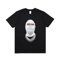 Geriausi Ih nom uh nit Tee Hip Hop Gatvės apranga Deimantu veidą dengiantys Madingi Sportiniai Aukštos kokybės Riedlentės Dydeli Medvilniniai Vyriški 3D Marškinėliai 5XL įvairiaspalvis