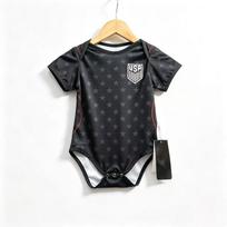 2026 World Cup jersey baby football onesie summer quick-drying breathable American jersey crawling suit cross-border batch 9 codes