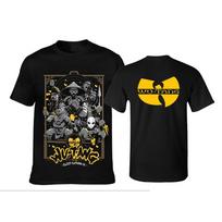 WU-TANG Clan Albumo Plakatas Prekės Spausdinti Marškinėliai Klasikinė Gatvės Hip Hop Muzika Mada Marškinėliai Vyrams Moterims Oversized Harajuku Viršus S įvairiaspalvis