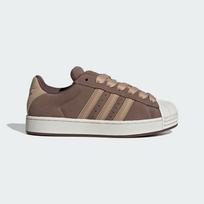 Adidas Originals Superstar 2 Leather Skateboard Shoes Women's Brown 37