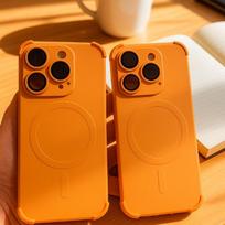 Silicone Shockproof Soft Case For For Iphone16 1 13 12 14 17Pro Max 16Plus For  Wireless Charge  Lens Protection Cases Cover For iPhone 12Pro Max