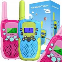 Zestaw Walkie Talkie Dla Dzieci 2 Szt Łoki Toki Krótkofalówki Duży Zasięg