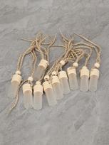 10Pcs 5ml Car Perfume Bottle for Essential Oils Air Freshener Auto Ornament Car-styling Pendant Accessories