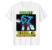 Funny Italian Brainrot Kids Gaming Meme T-shirt Fun and Creative Top for Men Women Print Cotton T Shirts Short Sleeve Tops S įvairiaspalvis