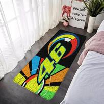Valentino Rossi 46 The Doctor Runner Rug MotoGP Themed Non Slip Long Floor Mat for Bedroom Living Room 40cm x 60cm