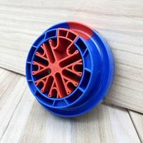 Wire Comb Cable Dresser Durable Network Cable Management Tools Cable Comb Organizing Tool  Cables mėlyna raudona spalva